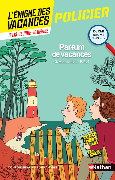 L'énigme des vacances - Du CM1 au CM2 Parfum de vacances - Gérard Moncomble, Fabrice Ruf, Erik Arnoux - NATHAN