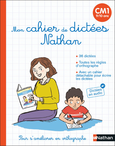 Nathan Dictées CM1 - Sylvie Ginet, Isabelle Petit-Jean - NATHAN