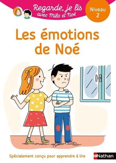 Regarde je lis ! Une histoire à lire tout seul - Les émotions de Noé Niv2 - Éric Battut, Marion Piffaretti - NATHAN