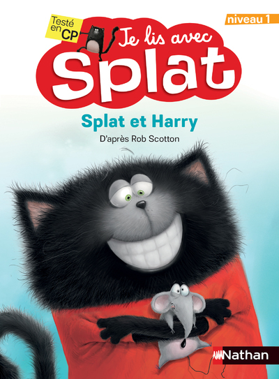 Je lis avec Splat - niveau 1 - Splat et Harry - Rob Scotton - NATHAN