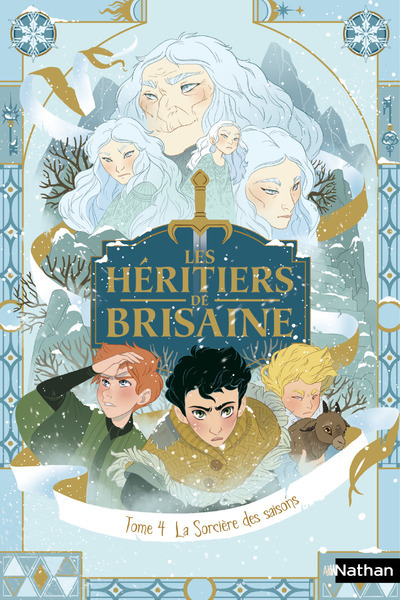 Les héritiers de Brisaine - tome 4 La sorcière des saisons - David Bry, Noémie Chevalier - NATHAN