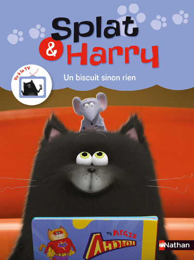 Splat & Harry - tome 1 Un biscuit sinon rien - Rob Scotton, Marie Manand, Franck Henry - NATHAN