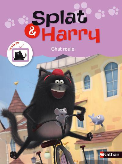 Splat & Harry - tome 3 Chat roule - Rob Scotton, Julien Gallet, Franck Henry - NATHAN