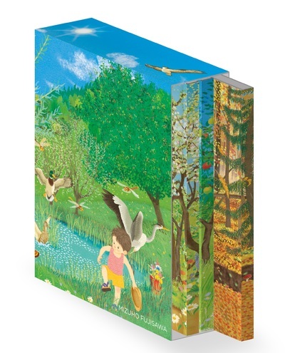 Coffret livres Leporello des 4 Saisons - Mizuho Fujisawa - NATHAN