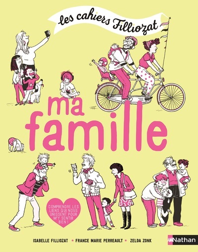 Les cahier Filliozat - Ma famille - Isabelle Filliozat, France-Marie Perreault, Zelda Zonk - NATHAN