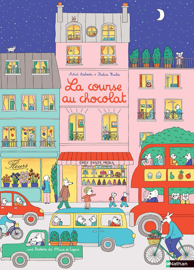 La course au chocolat - Astrid Desbordes, Pauline Martin - NATHAN