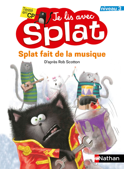 Splat fait de la musique - Rob Scotton - NATHAN