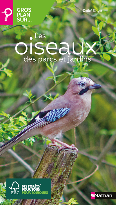 Gros plan sur les oiseaux des parcs et jardins - Detlef Singer, François Loppin, Konrad Wothe - NATHAN