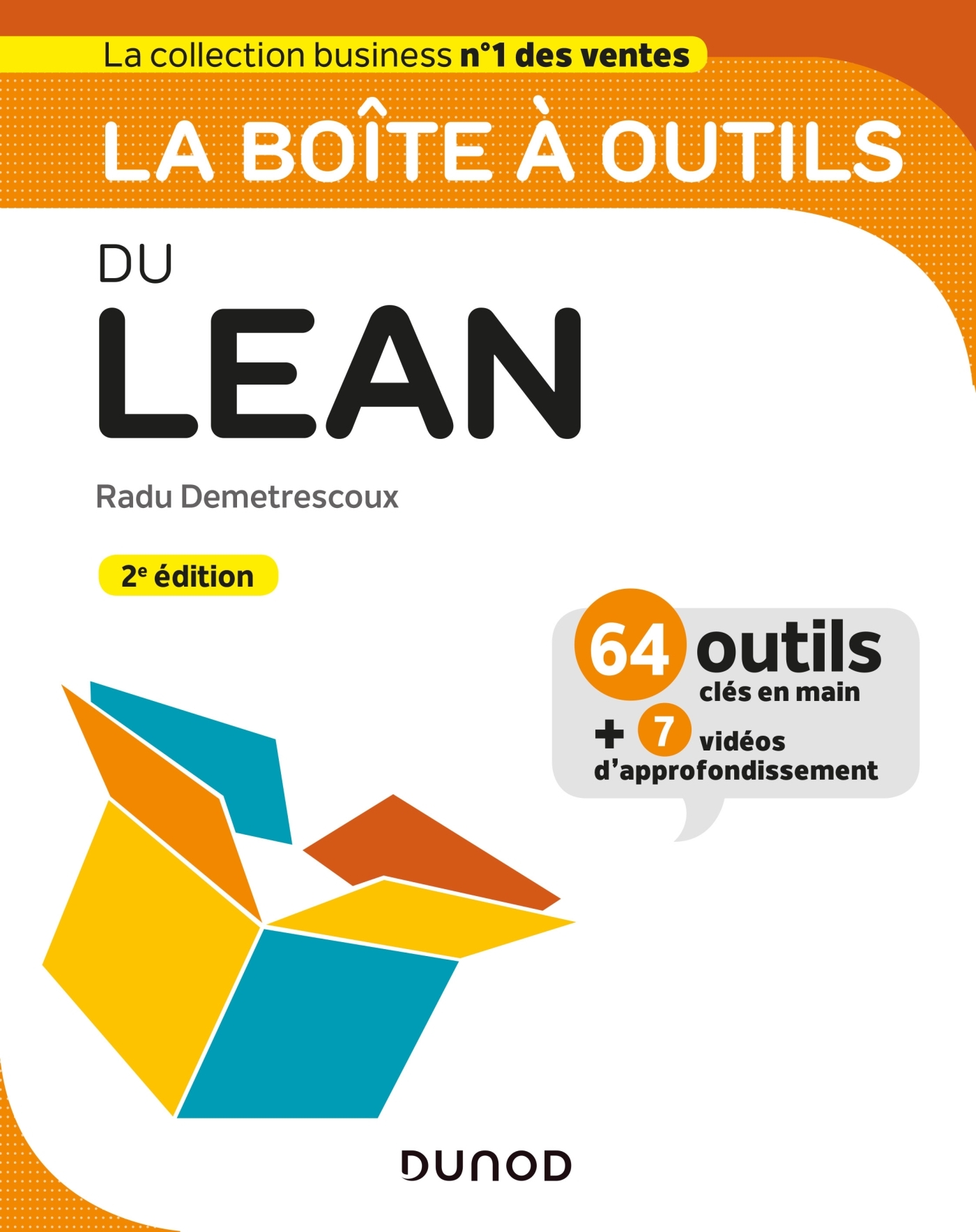 La boîte à outils du Lean - 2e éd. - Radu Demetrescoux - DUNOD