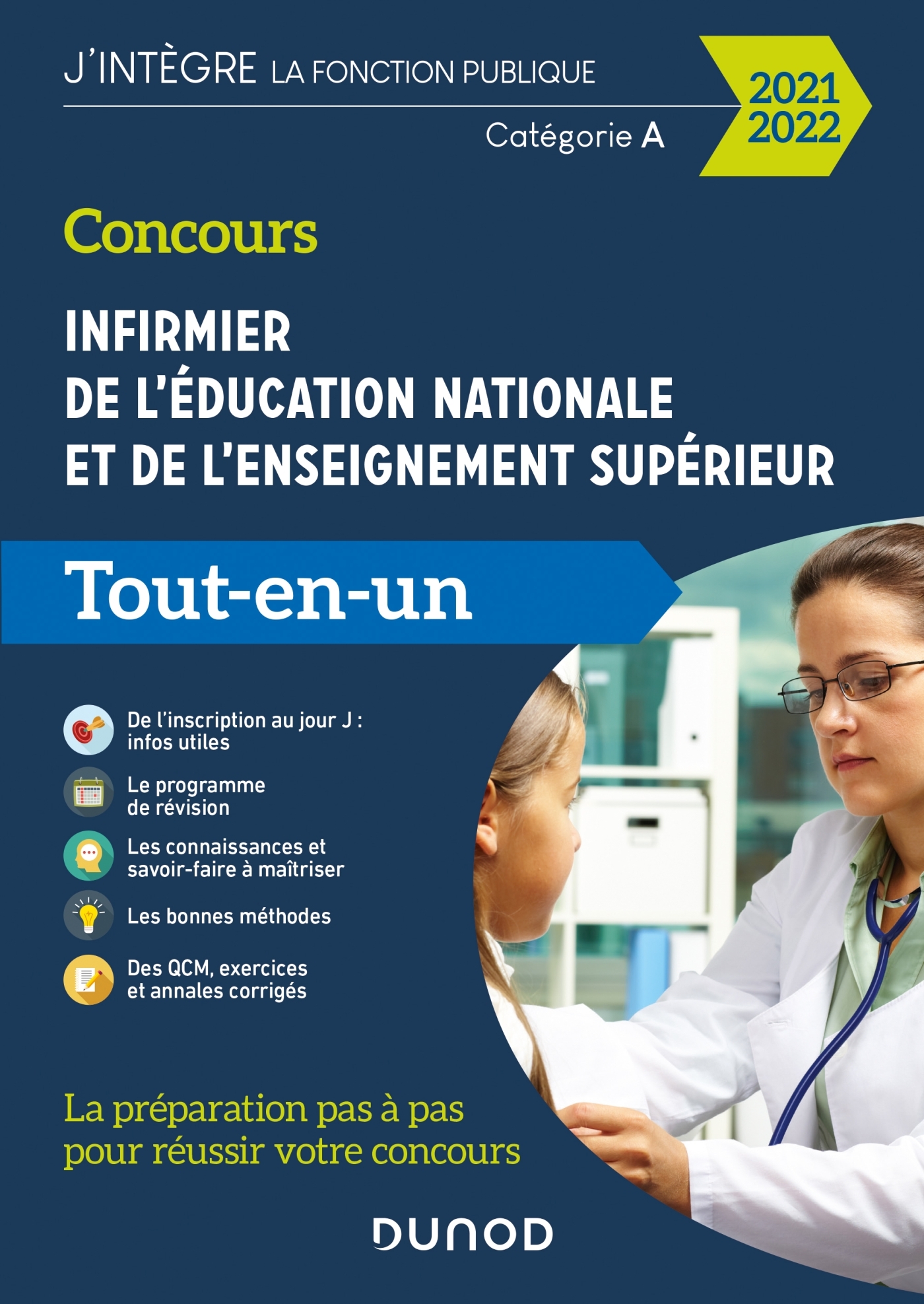 Concours Infirmier de l'éducation nationale et de l'enseignement supérieur - Julien Dangles, Frédéric Perrier, Corinne Pelletier - DUNOD