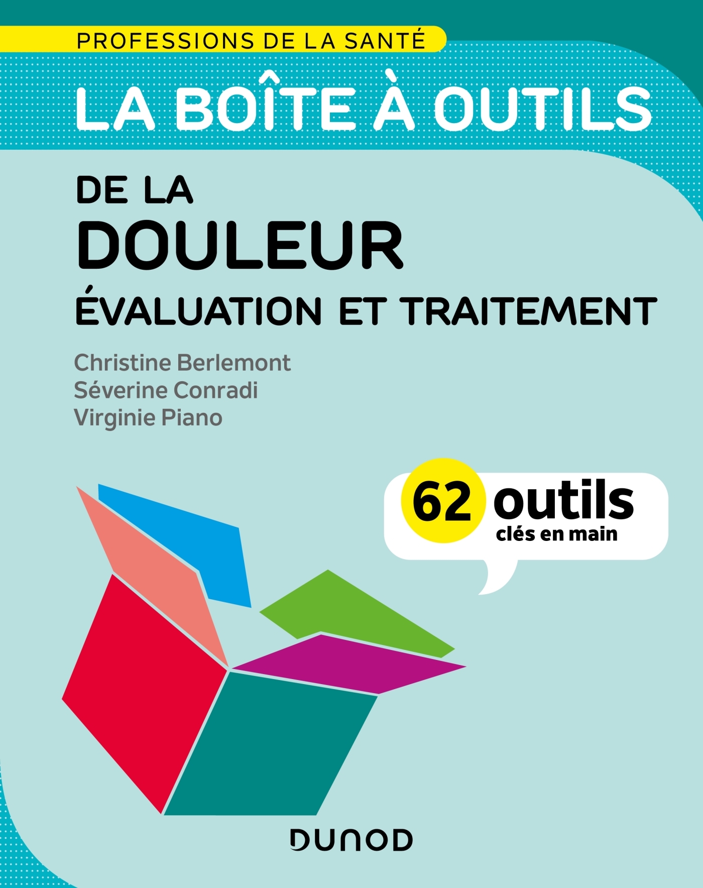 La boîte à outils de la douleur - Évaluation et traitement - Christine Berlemont, Séverine Conradi, Virginie Piano - DUNOD