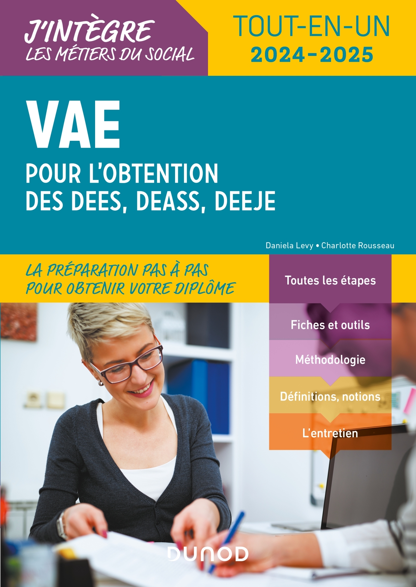 VAE pour l'obtention des DEES, DEASS, DEEJE 2024-2025 - Charlotte Rousseau, Daniela Levy - DUNOD