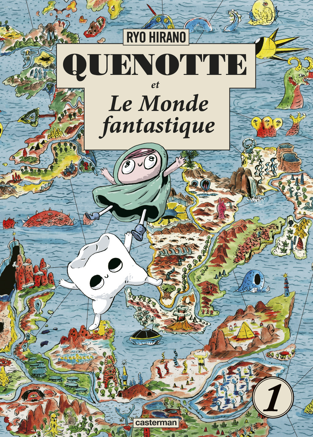 Quenotte et le monde fantastique - Ryô Hirano, Wladimir Labaere - CASTERMAN