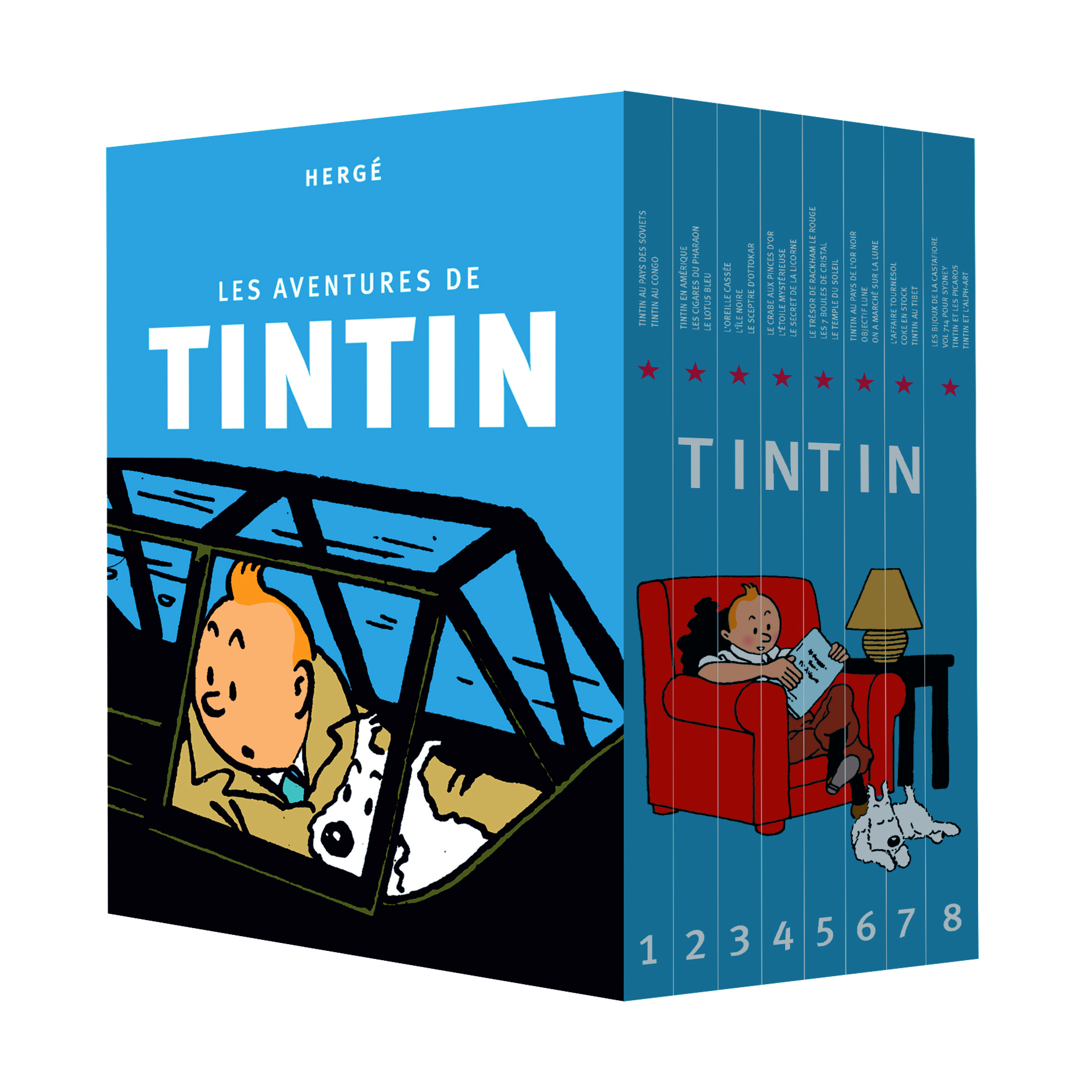 Tintin - Coffret intégral Tintin -  Herge - CASTERMAN