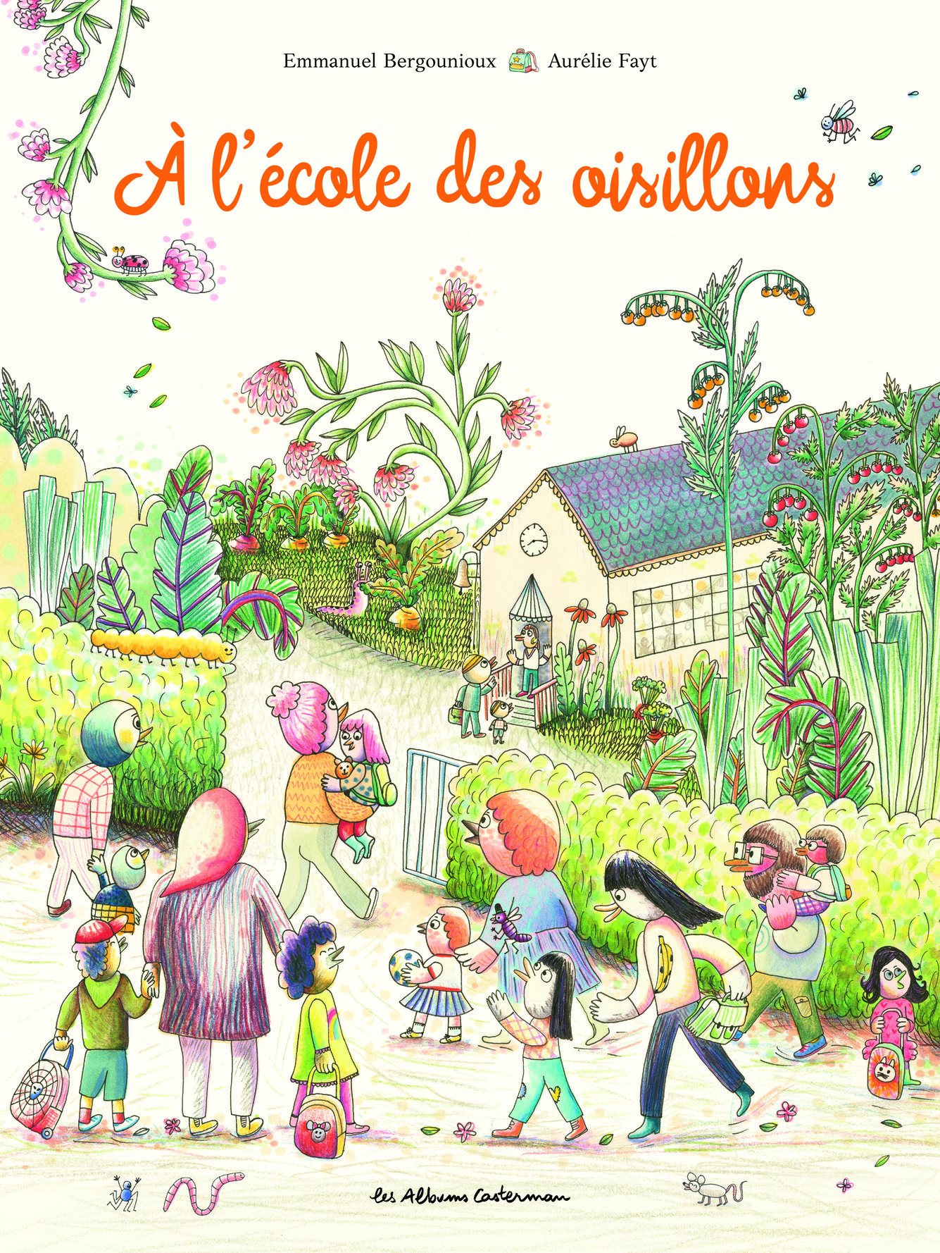 À l'école des oisillons - Emmanuel Bergounioux, Aurélie Fayt - CASTERMAN