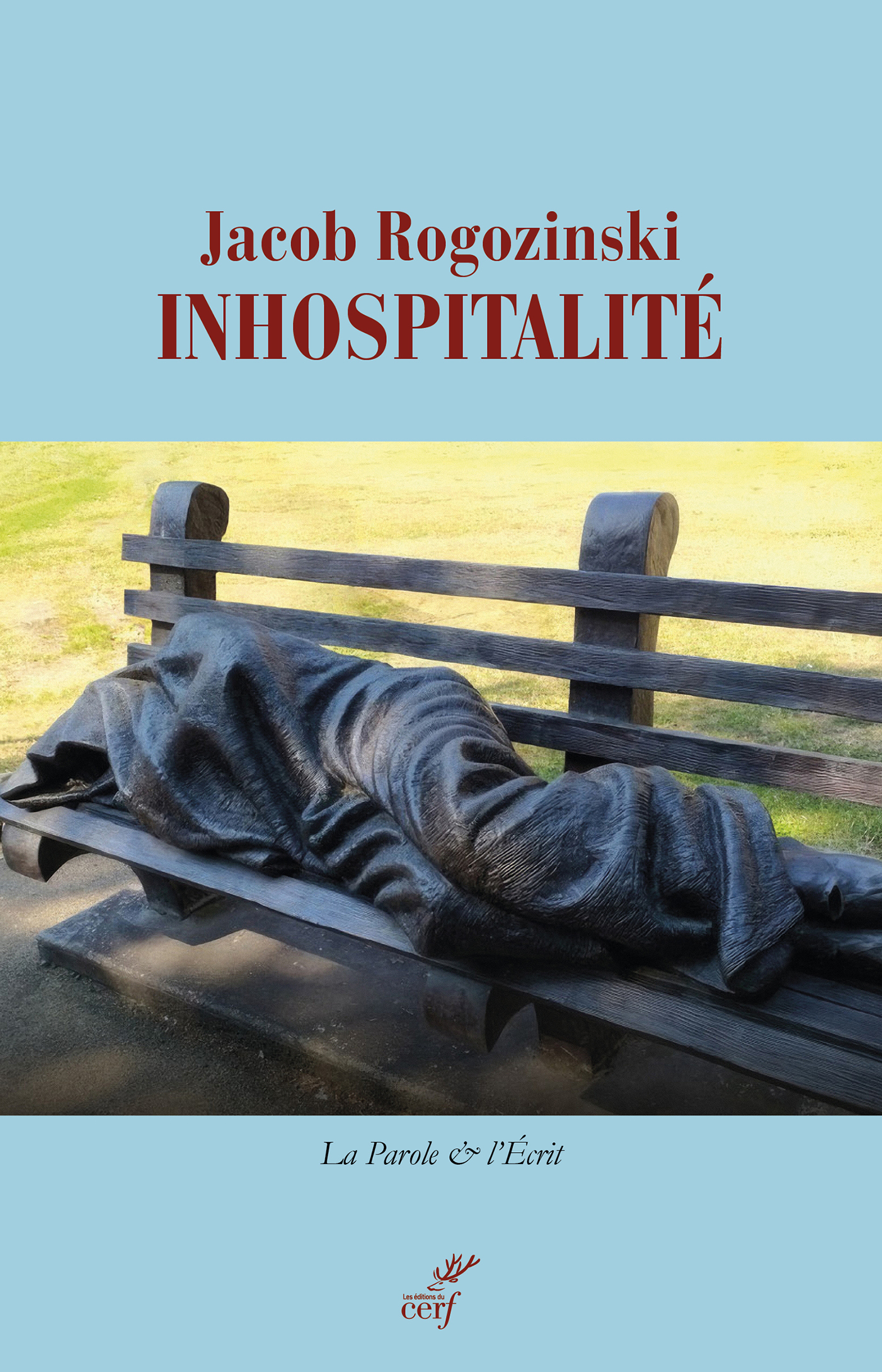 Inhospitalité - Jacob Rogozinski - CERF