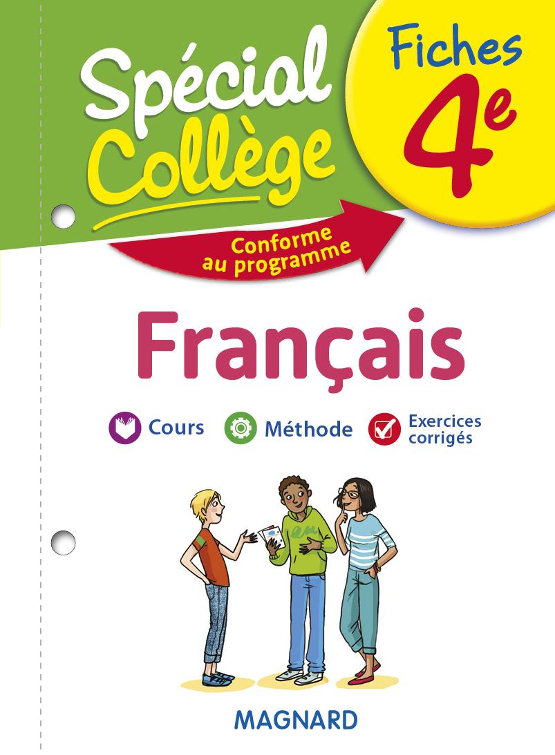 Spécial Collège Fiches Français 4e - Josépha Faber Boitel - MAGNARD