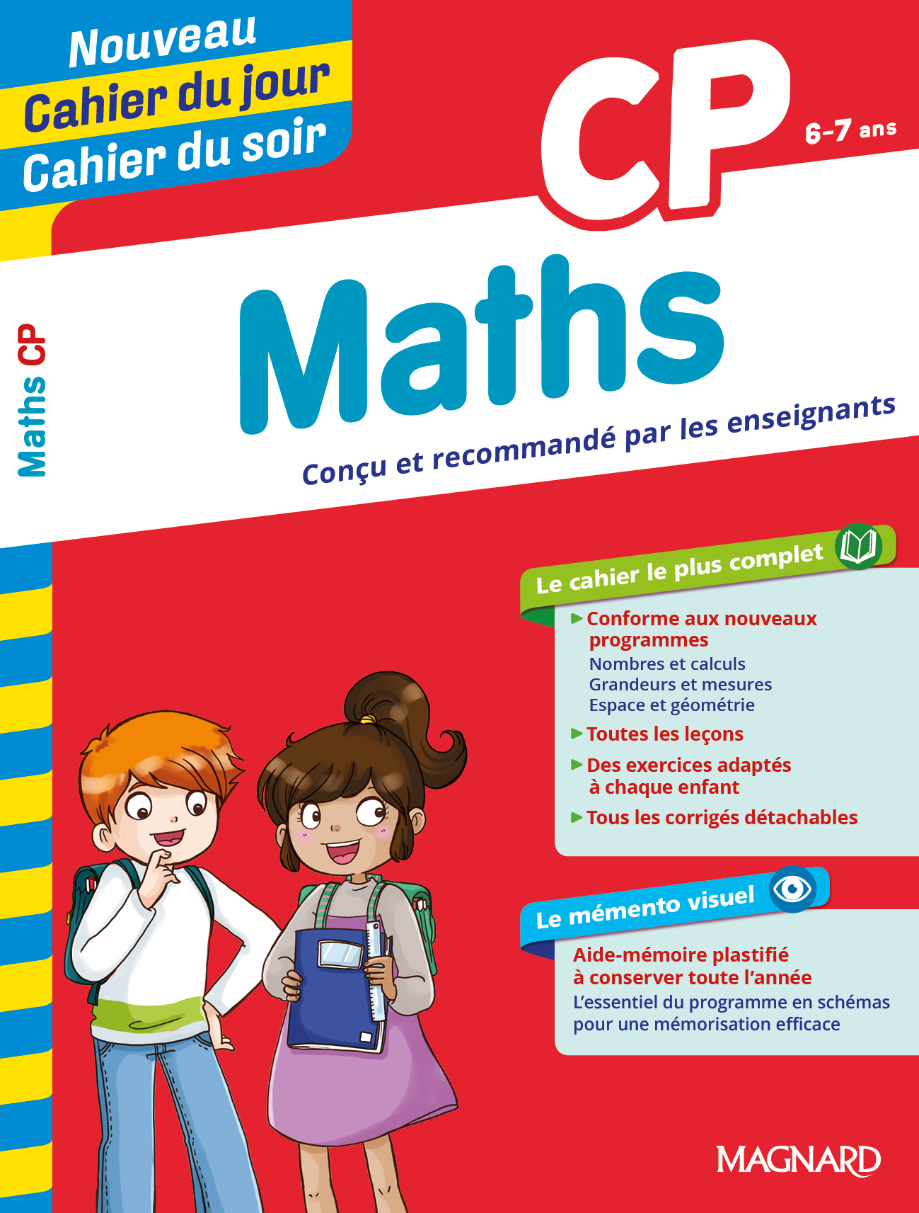 Maths CP - Cahier du jour Cahier du soir - Bernard Semenadisse, Michel Wormser - MAGNARD