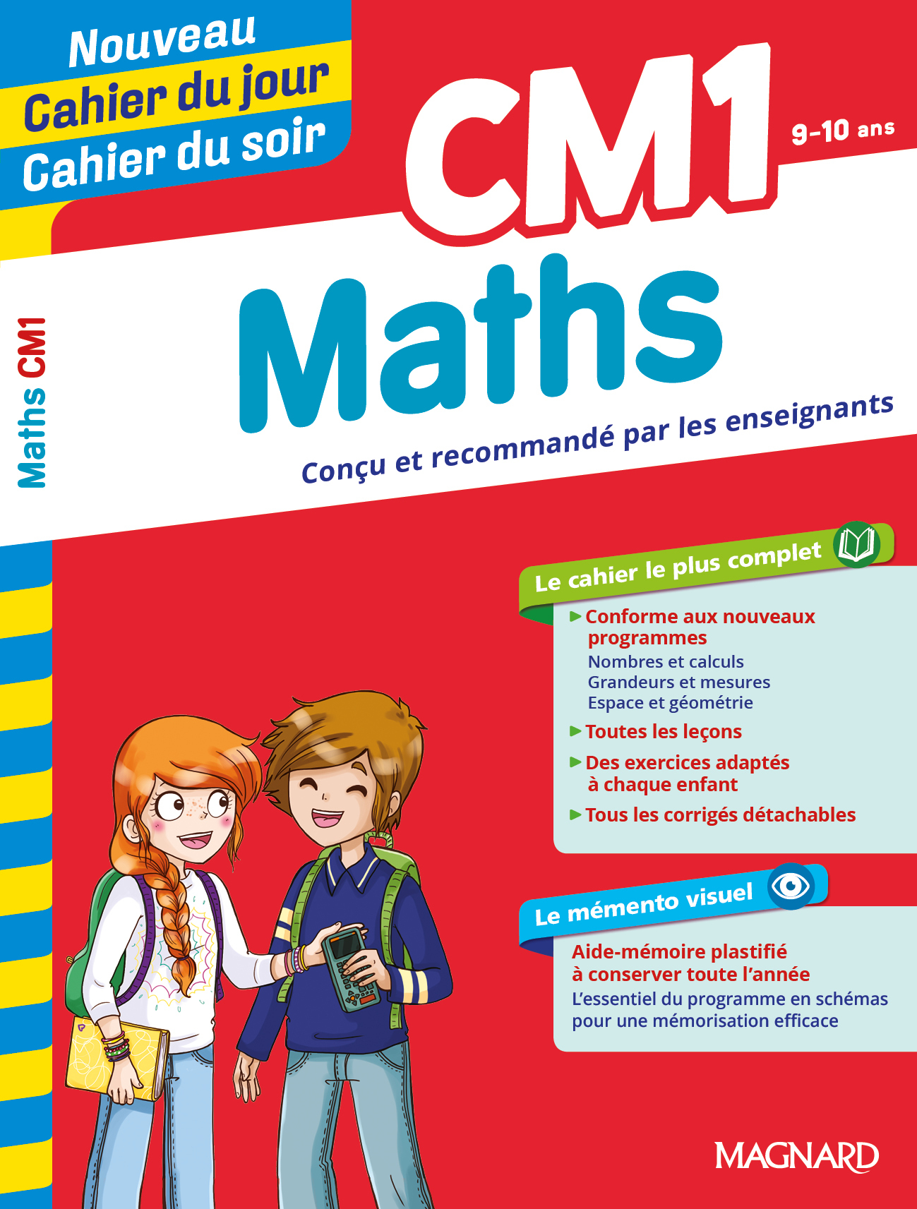 Maths CM1 - Cahier du jour Cahier du soir - Bernard Semenadisse, Pierre Granier - MAGNARD