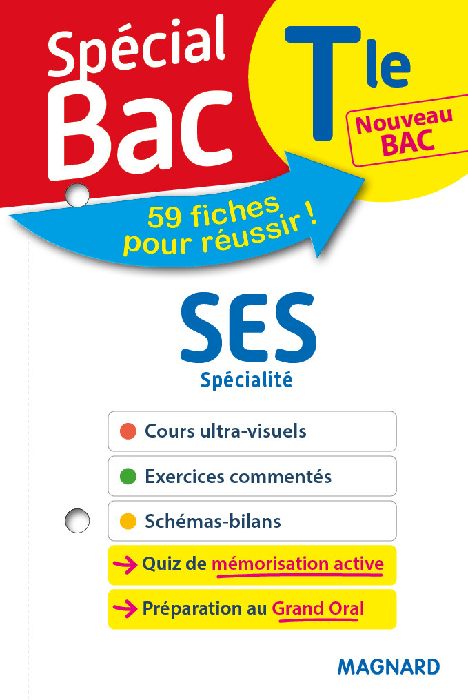 Spécial Bac Fiches SES Tle Bac 2021 - Sophie Mattern, Céline Charles - MAGNARD