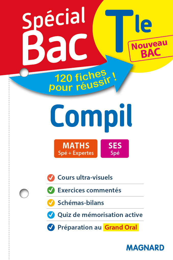 Spécial Bac Compil 2 Spés Maths SES Tle Bac 2021 - Jean-Dominique Picchiottino, Sophie Mattern, Céline Charles - MAGNARD