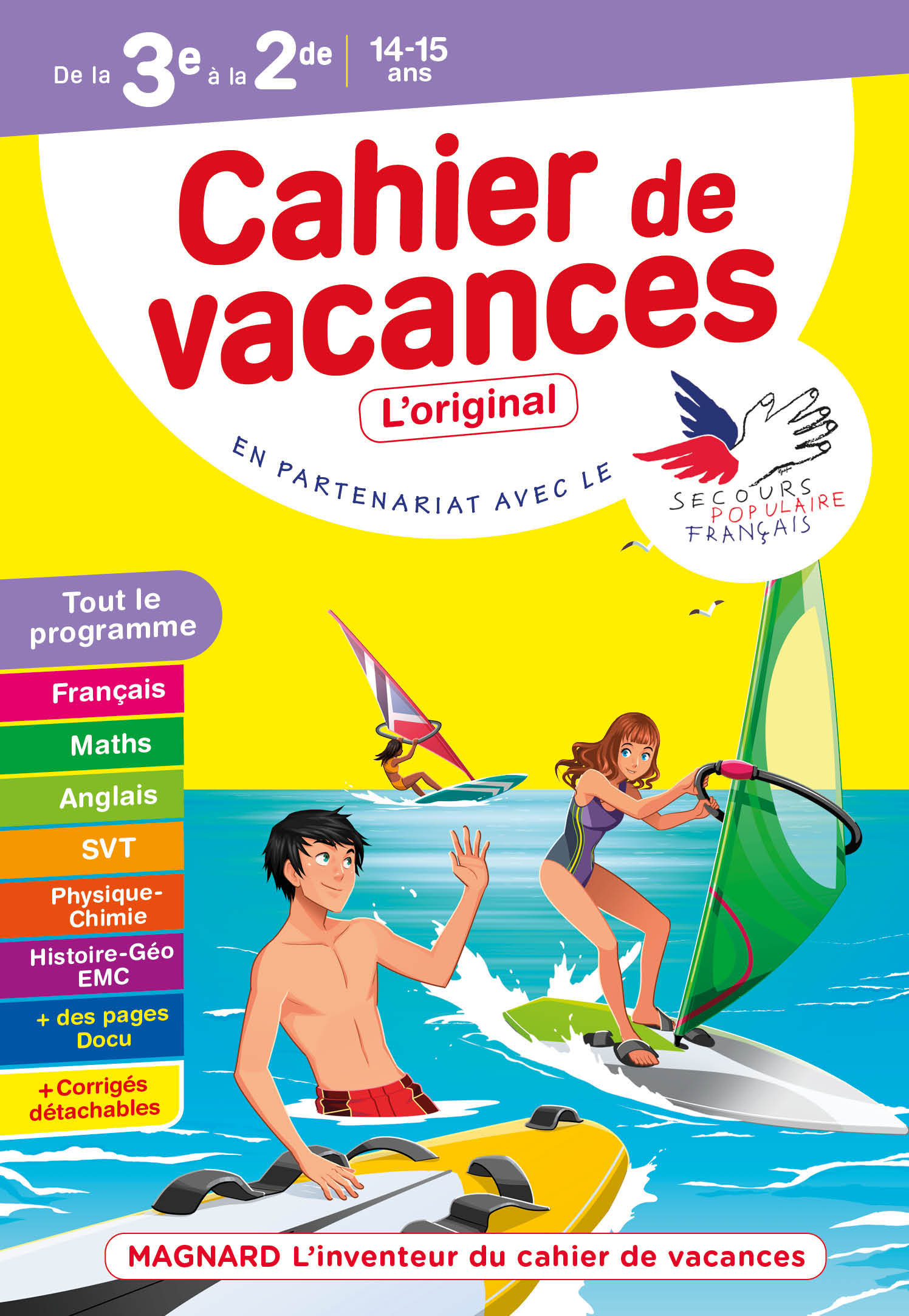 Cahier de vacances 2022, de la 3e vers la 2de - Patrick Rasset, Louise Eisenstein, Bruno Benitah, Nadine Daboval, Cécile Pellissier, Catherine Mazaud-Aujard - MAGNARD