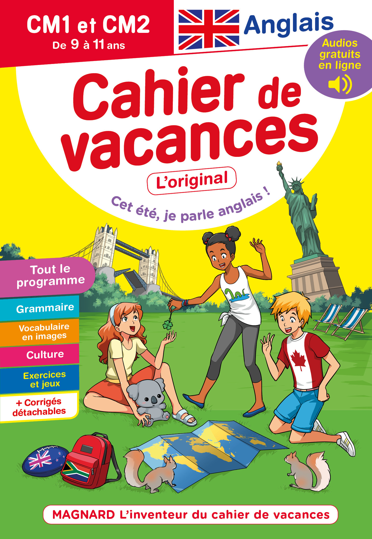 Cahier de vacances 2022, Anglais primaire 9-11 ans - Sophie Boudin - MAGNARD