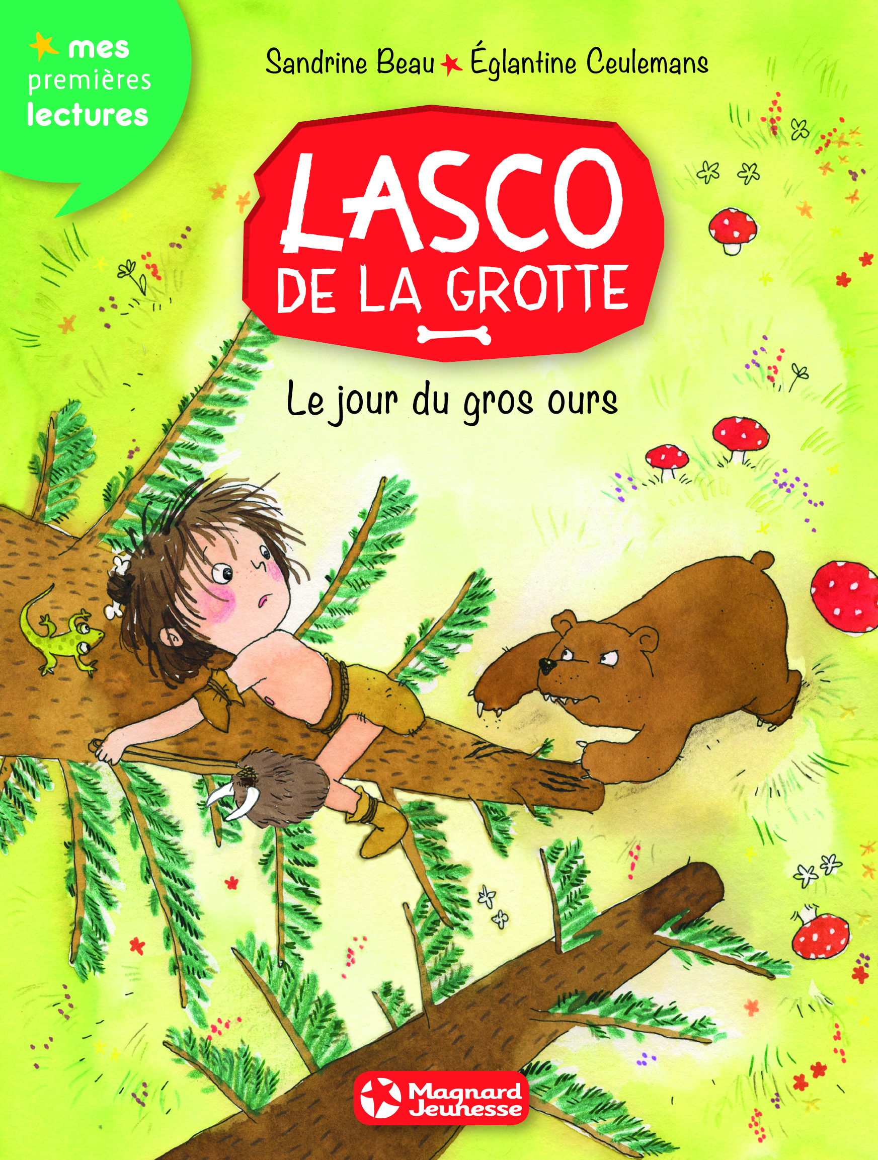 Lasco de la grotte 3 - Le Jour du gros ours - Eglantine Ceulemans, Sandrine Beau - MAGNARD