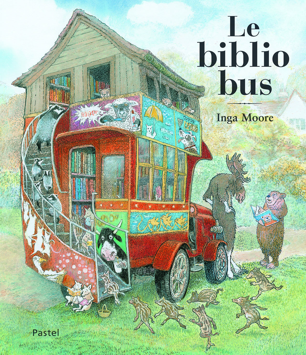 Le bibliobus - INGA MOORE, Aude Gwendoline - EDL