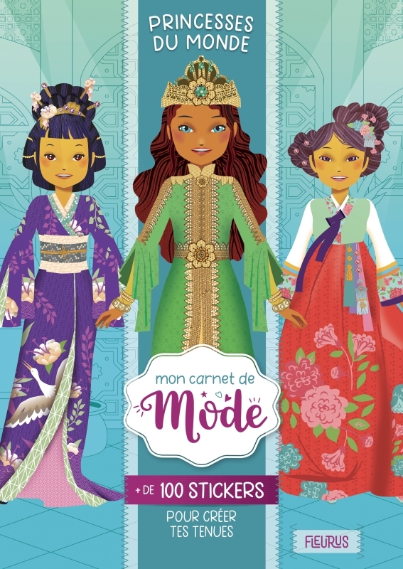 Mon carnet de mode - Princesses du monde - Charlie pOp Charlie pOp,  Charlie pOp - FLEURUS