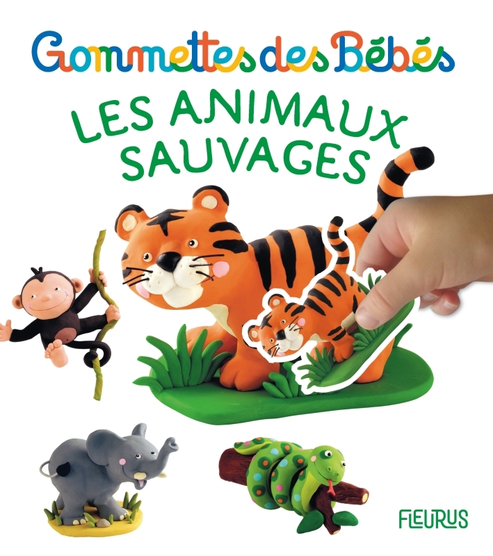 Les animaux sauvages - Nathalie Bélineau, Christelle Mekdjian - FLEURUS