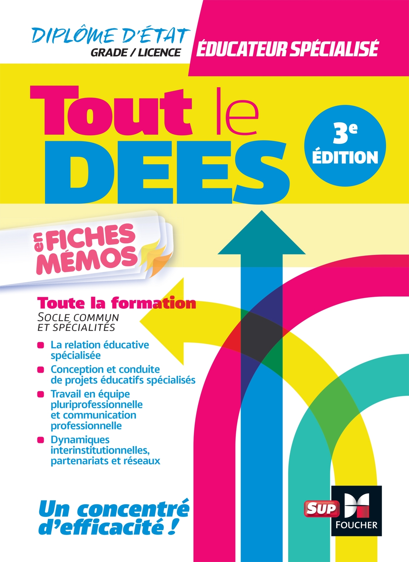 Tout le DEES en fiches mémos - Diplôme d'état Educateur spécialisé - 3e édition - Révision - Prisilla Benchimol, Jean-baptiste Henry, Mariame Sow, Jean-Pierre Vesin - FOUCHER