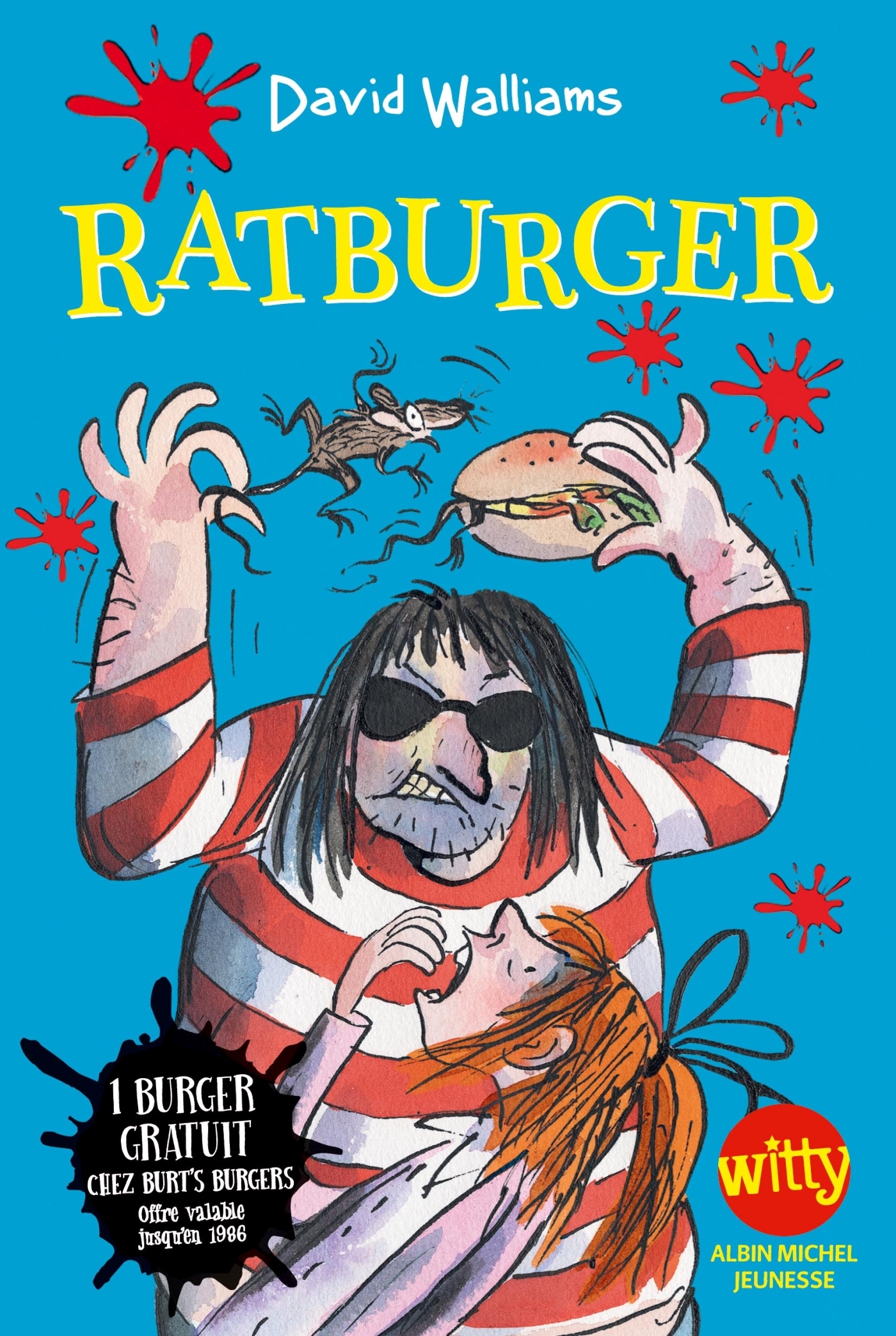 Ratburger - David Walliams, Valérie Le Plouhinec - ALBIN MICHEL