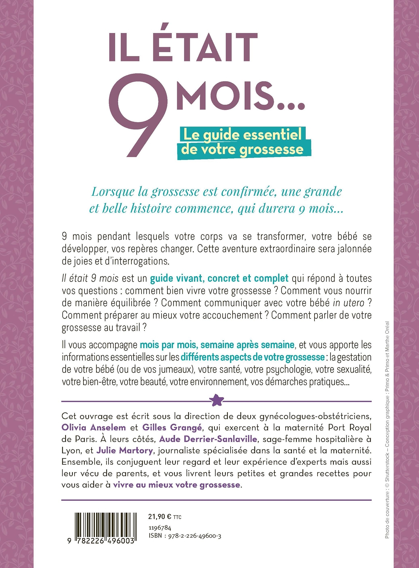 Il était 9 mois - Olivia Anselem - ALBIN MICHEL Il était 9 mois - Olivia Anselem - ALBIN MICHEL