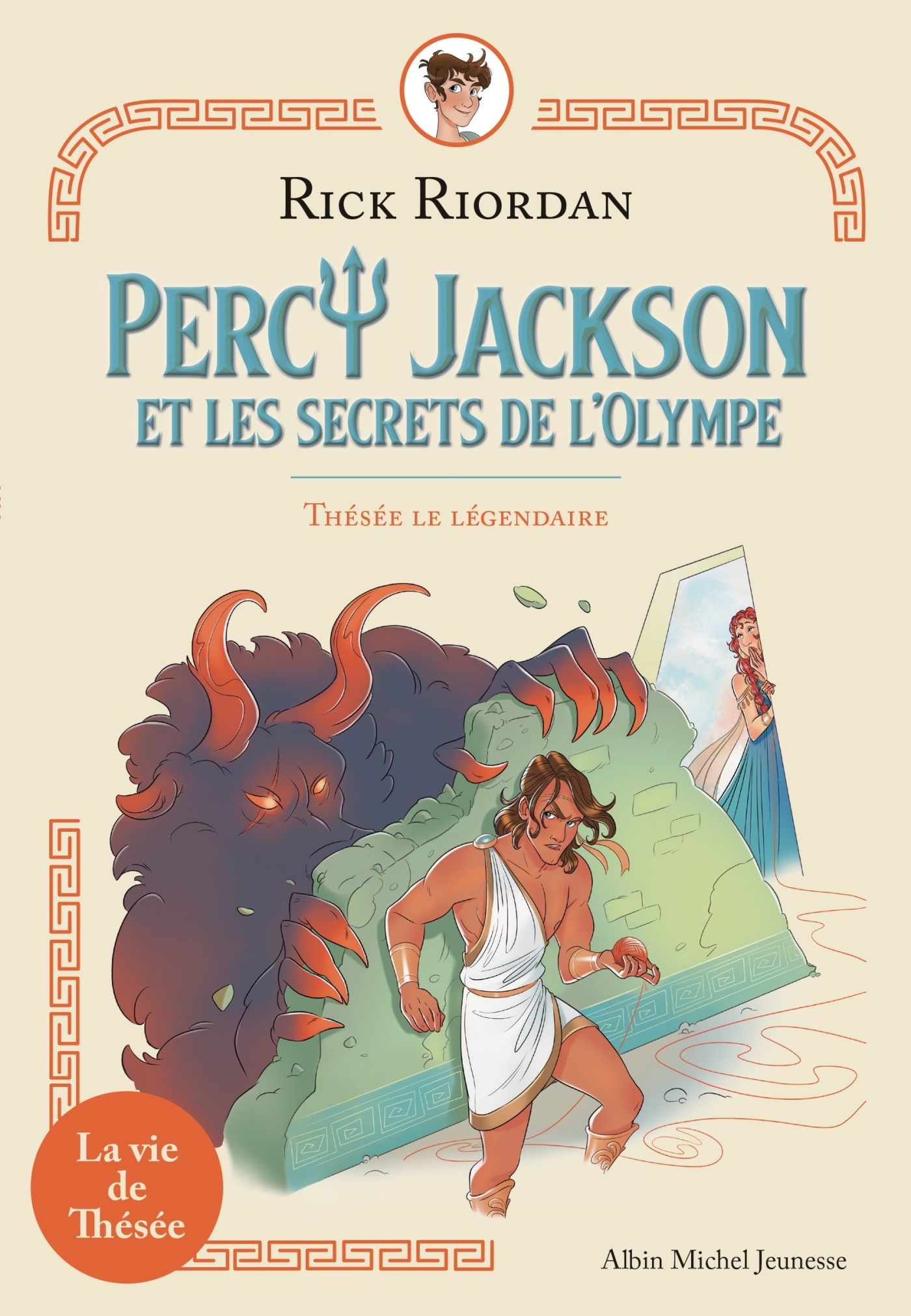 Thésée le légendaire - Rick Riordan, Virginie Moru, Nathalie Serval - ALBIN MICHEL