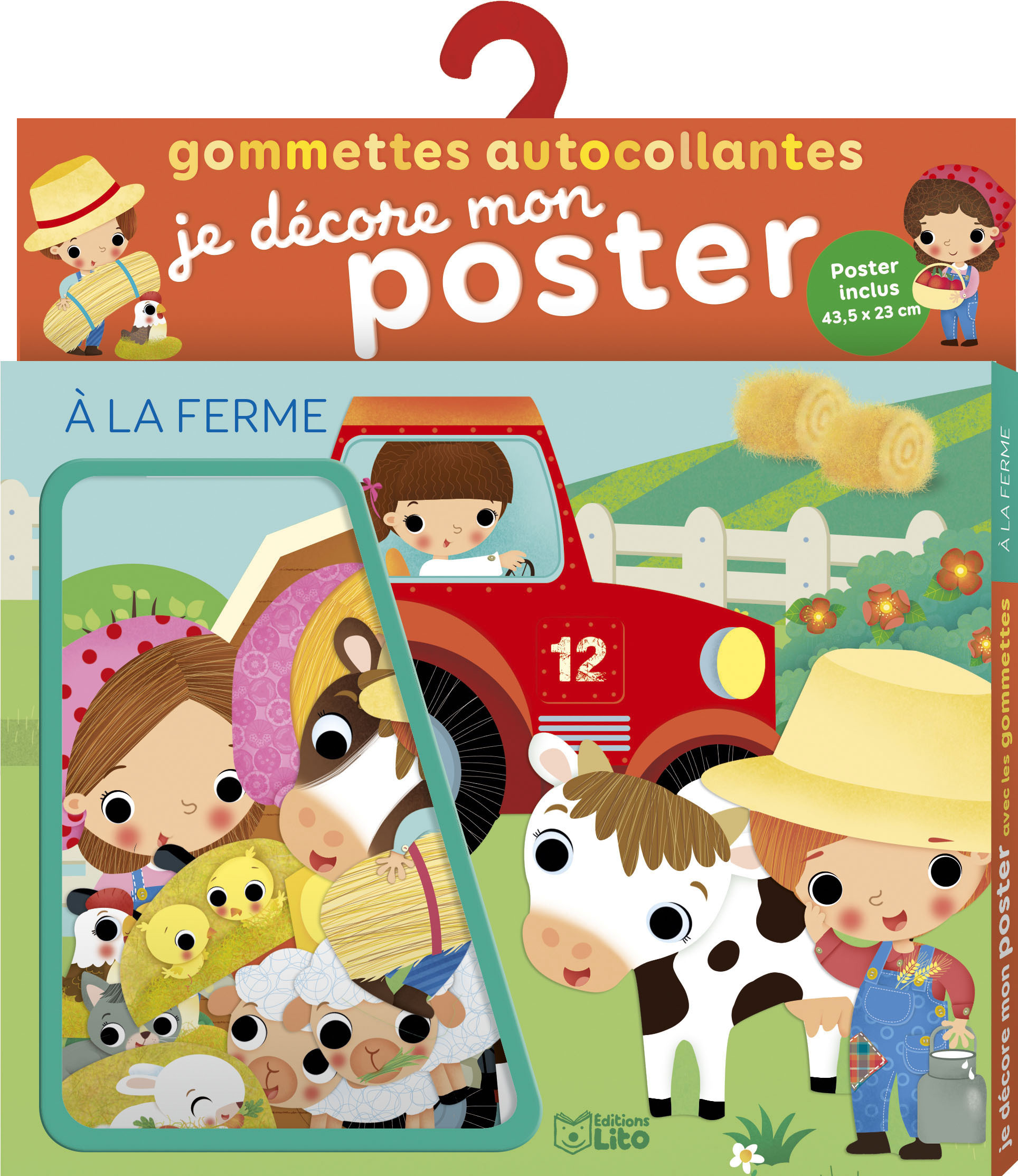 DECORE POSTER GOMM A LA FERME - XXX - LITO