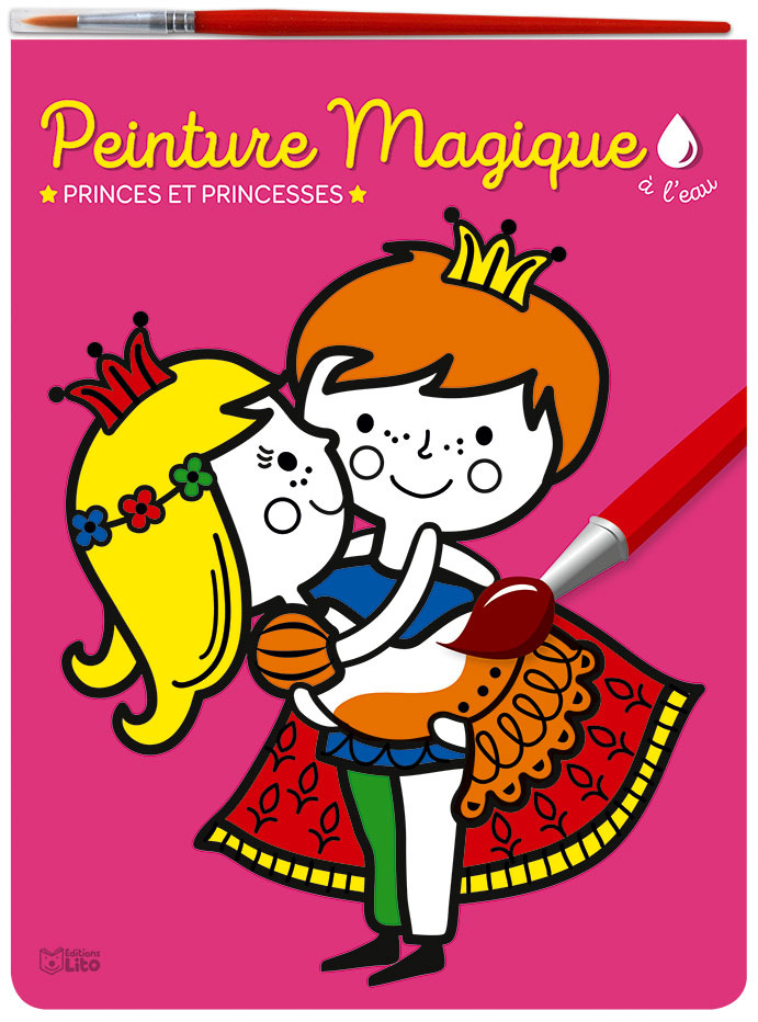 PEINTURE MAGIQUE PRINCESSES - XXX - LITO