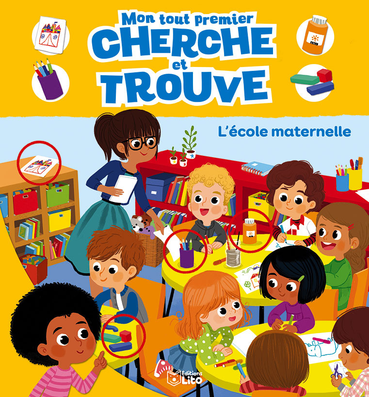 CHERCHE ET TROUVE ECOLE MATER. - Coralie Vallageas - LITO