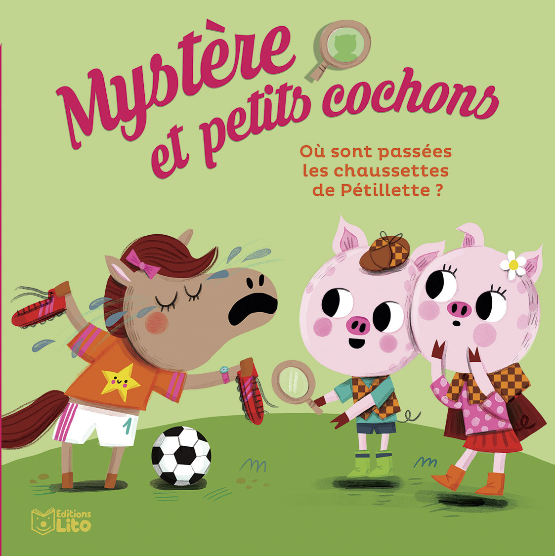 MYSTERE LES CHAUSSETTES DE PET -  Nine, Edita Hadju - LITO