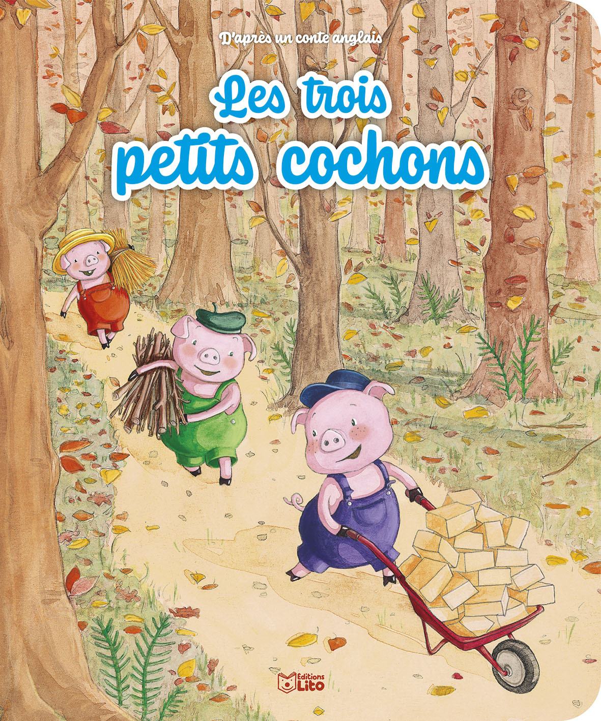 MINICONTE LES 3 PETITS COCHONS - Anne Royer, Amandine Wanert - LITO