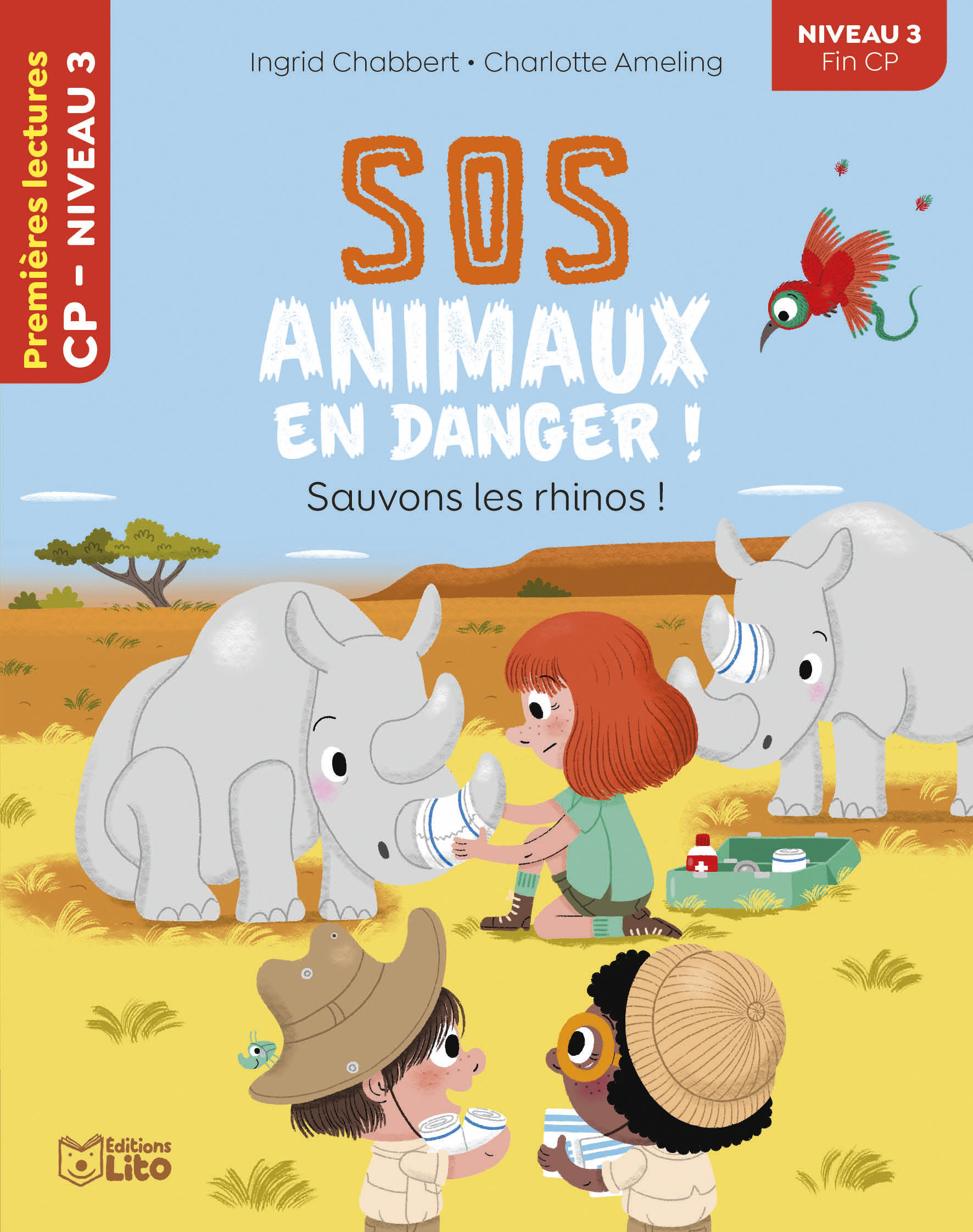 ANIMAUX-SAUVONS RHINOS N3 - XXX - LITO