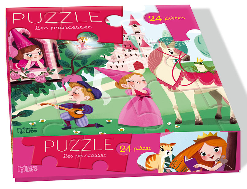 MES PUZZLES LES PRINCESSES - XXX - LITO