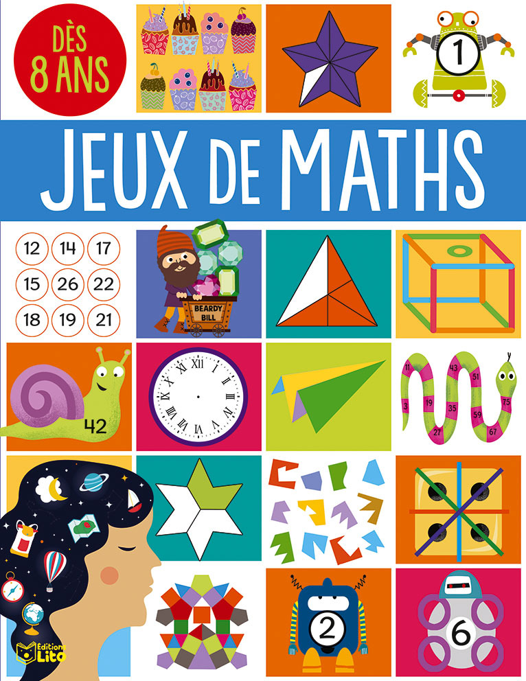 Jeux de maths - Michael Chung, Alex Howe, Elisabeth Golding - LITO