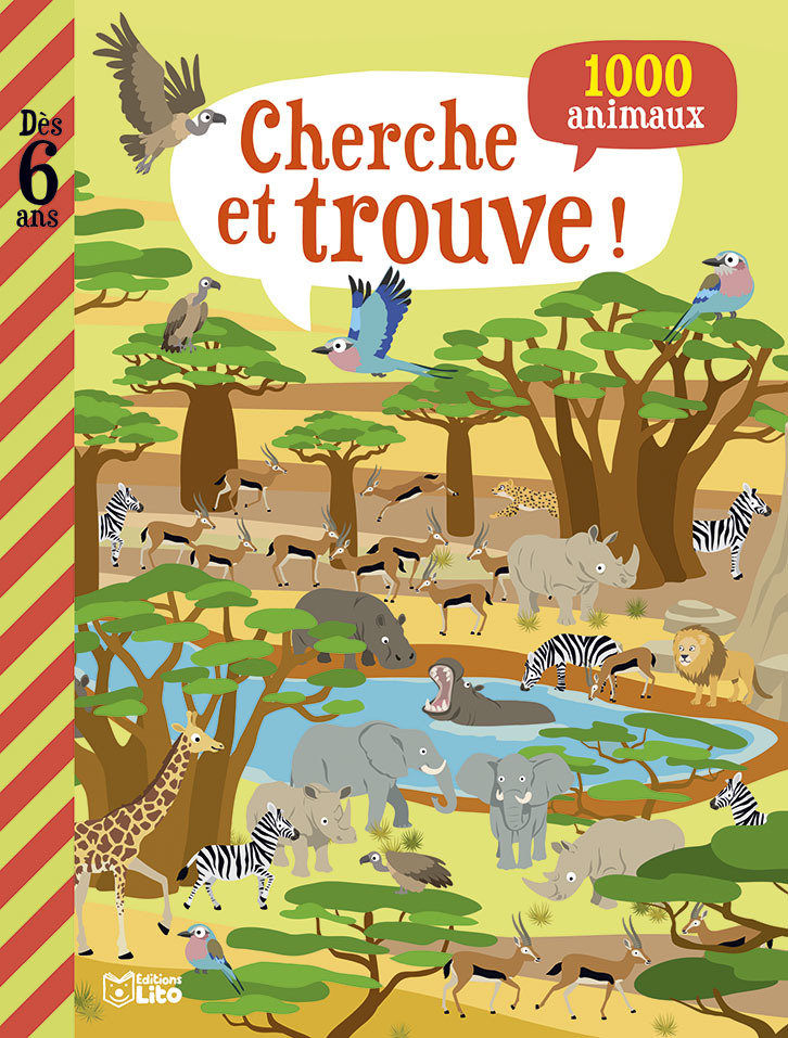 LIVRE JEUX CHERCHE 1000 ANIMA - XXX - LITO