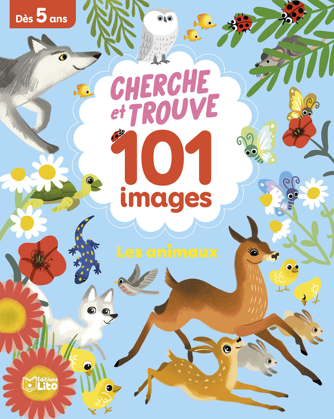 CHERCHE TROUVE 101-ANIMAUX - Daniela Dogliani - LITO