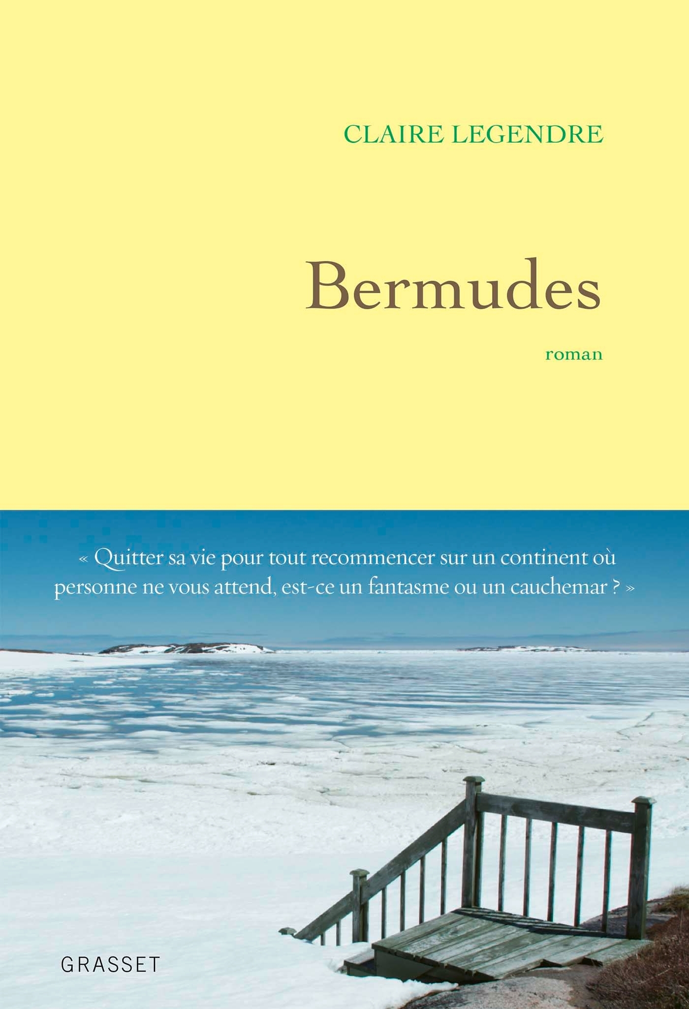 Bermudes - Claire Legendre - GRASSET