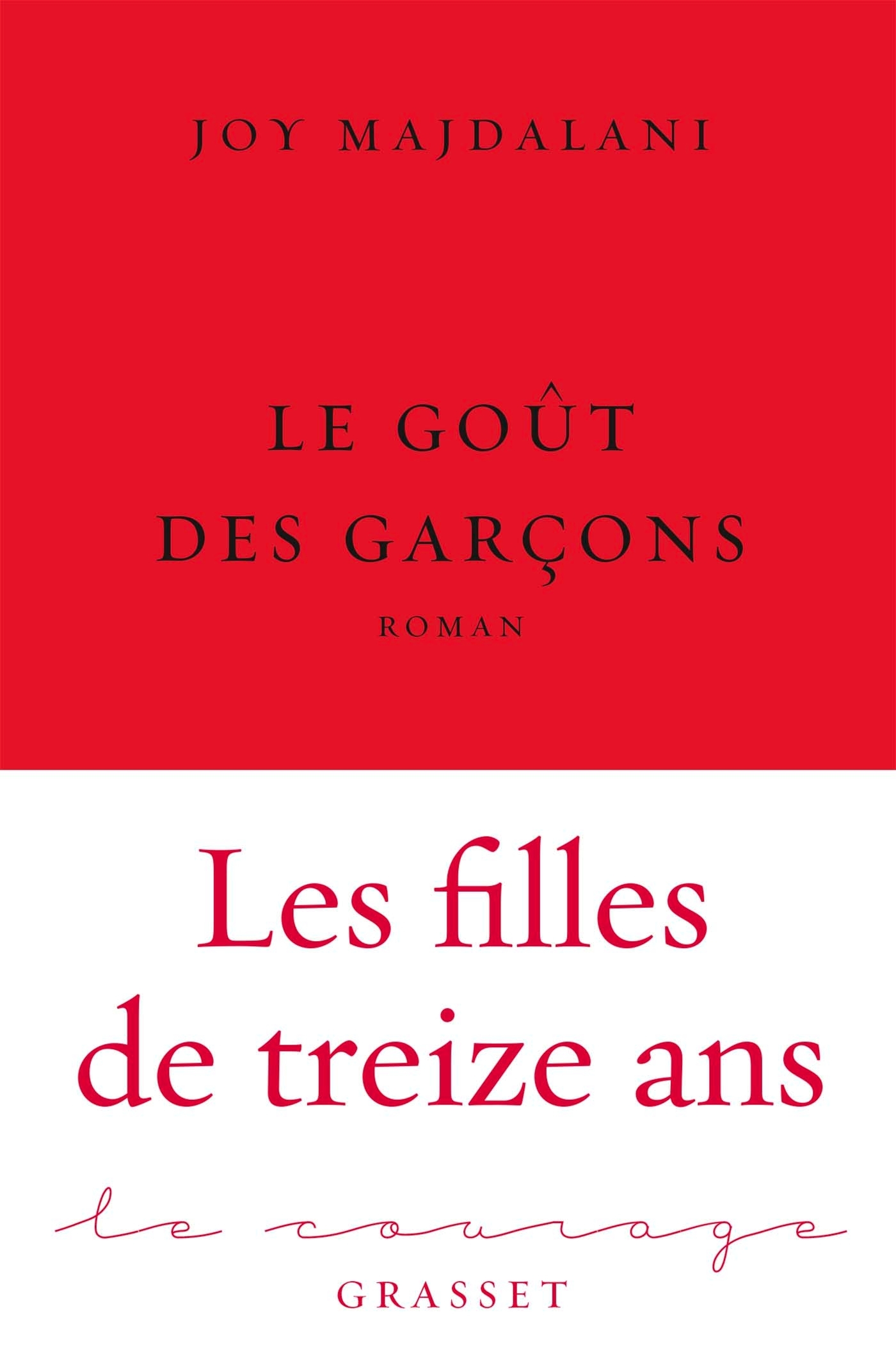 Le goût des garçons - Joy Majdalani - GRASSET