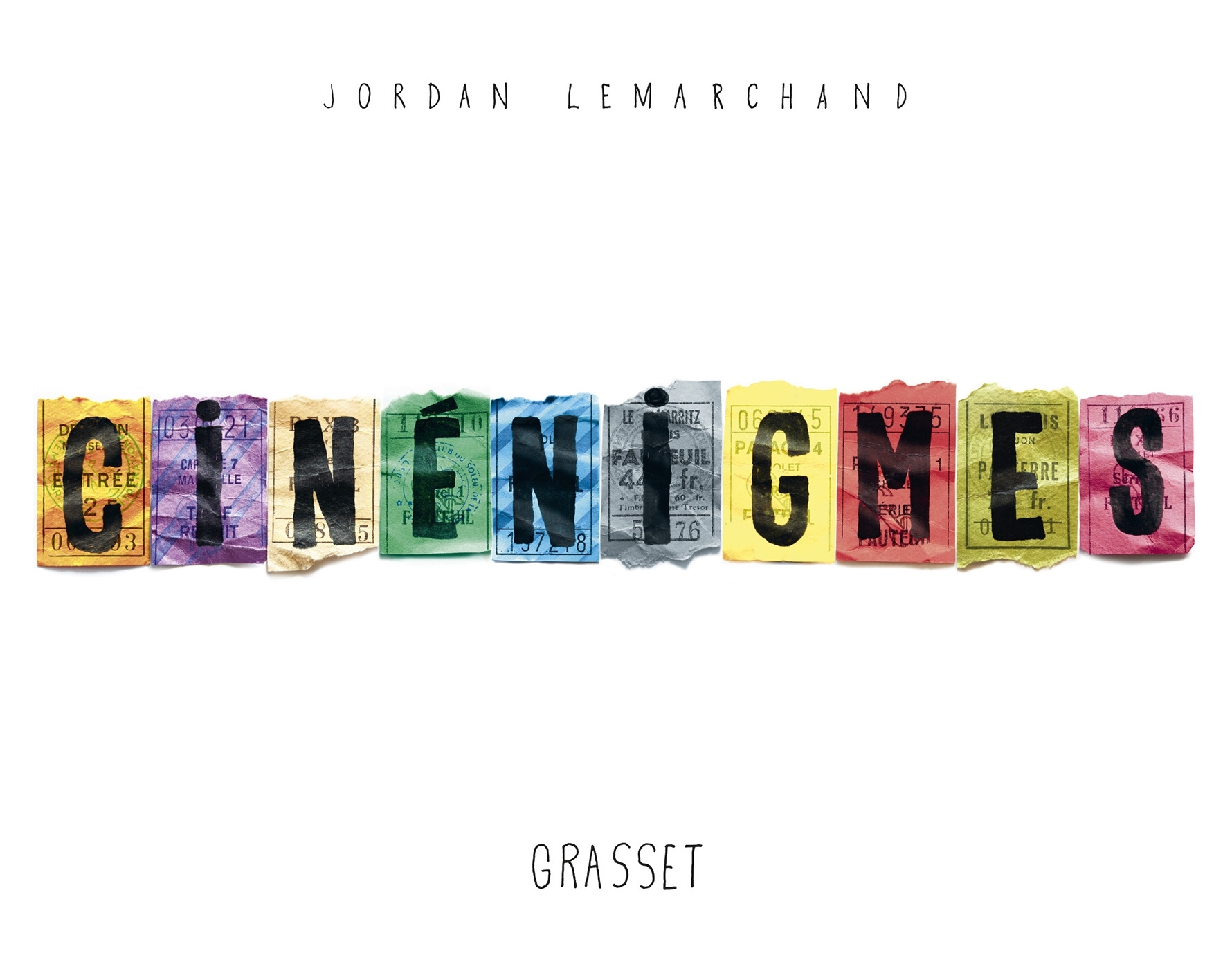 Cinénigmes - Jordan Lemarchand - GRASSET