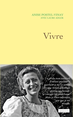 Vivre - Anise Postel-Vinay - GRASSET