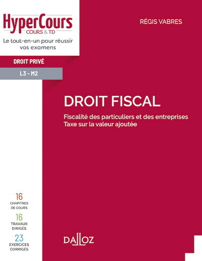 Droit fiscal - Régis Vabres - DALLOZ